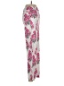 Unbranded Floral Pink Casual Pants Size XXS - photo 4
