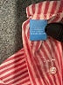 J. McLaughlin Stripes Pink 3/4 Sleeve Button-Down Shirt Size XL - photo 8