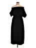 Gibson Latimer Solid Black Cocktail Dress Size XL - photo 2