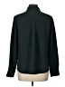 H&M Solid Black Long Sleeve Blouse Size 10 - photo 2