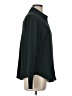 H&M Solid Black Long Sleeve Blouse Size 10 - photo 4