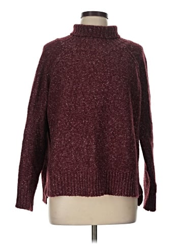 Olivia Grey Turtleneck Sweater (view 1)