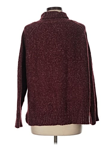 Olivia Grey Turtleneck Sweater (view 2)