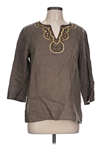 JM Collection 3/4 Sleeve Blouse (view 1)