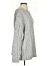 Lands' End 100% Cotton Solid Gray Pullover Sweater Size S - photo 4