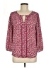 Collective Concepts 100% Polyester Red 3/4 Sleeve Blouse Size M - photo 1