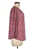 Collective Concepts 100% Polyester Red 3/4 Sleeve Blouse Size M - photo 4