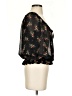 Guess 100% Polyester Black 3/4 Sleeve Blouse Size XS - photo 4