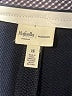 Rafaella Solid Blue Dress Pants Size 16 - photo 4