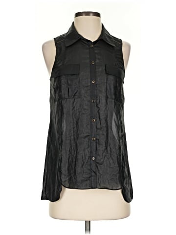 Guess Sleeveless Button-Down Shirt (view 1)