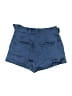En Creme 100% Polyester Blue Shorts Size S - photo 2