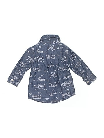 Carter's Long Sleeve Button-Down Shirt (view 2)