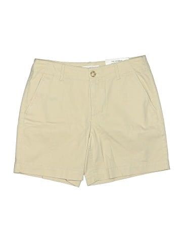 Ann Taylor LOFT Khaki Shorts (view 1)