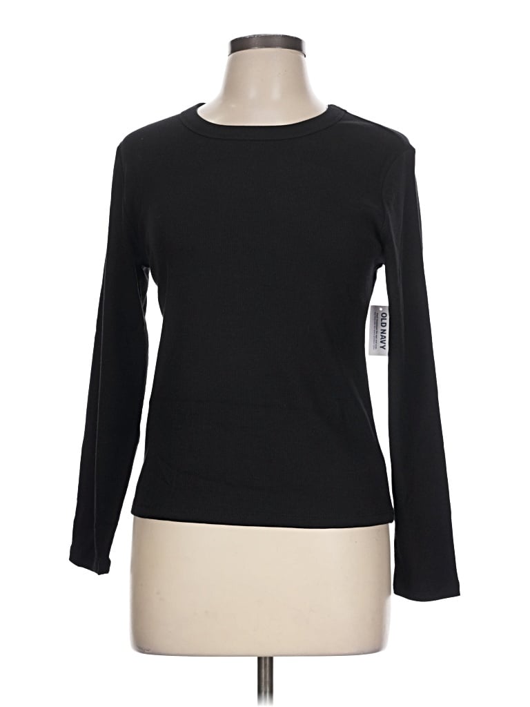 Old Navy Pullover Sweater In Black