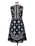 Ann Taylor 100% Polyester Paisley Blue Casual Dress Size 14 (tall) - photo 2