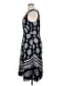 Ann Taylor 100% Polyester Paisley Blue Casual Dress Size 14 (tall) - photo 5