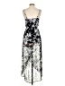 Sienna Sky 100% Polyester Tropical Silver Cocktail Dress Size S - photo 2