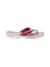 Cloudsteppers by Clarks Red Flip Flops Size 10 - photo 1