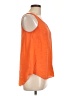 Maeve 100% Silk Orange Sleeveless Silk Top Size 10 - photo 4