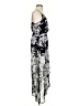 Sienna Sky 100% Polyester Tropical Silver Cocktail Dress Size S - photo 4