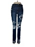 American Eagle Outfitters Graphic Blue Jeans Size 8 - photo 1