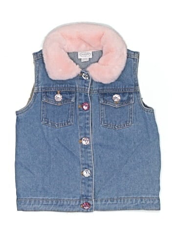 Mud Pie Denim Vest (view 1)