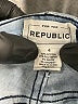 For The Republic Tie-dye Blue Jeans Size 4 - photo 7