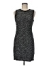 Alice + Olivia Tweed Silver Cocktail Dress Size M (estimated) - photo 1