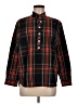 J.Crew 100% Cotton Plaid Black Long Sleeve Button-Down Shirt Size 8 - photo 1