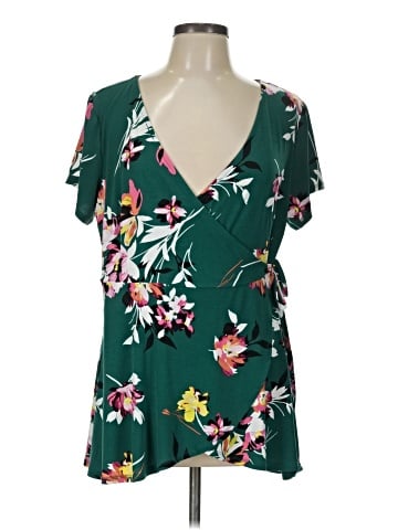 Torrid Short Sleeve Blouse (view 1)