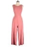 Black Swan Solid Pink Jumpsuit Size L - photo 1