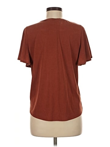 Green Envelope Short Sleeve Top (view 2)