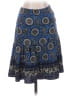 Studio M Paisley Blue Casual Skirt Size S - photo 1