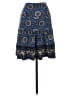 Studio M Paisley Blue Casual Skirt Size S - photo 2