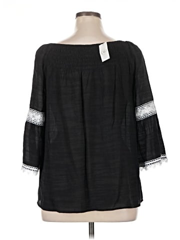 Cato 3/4 Sleeve Blouse (view 2)