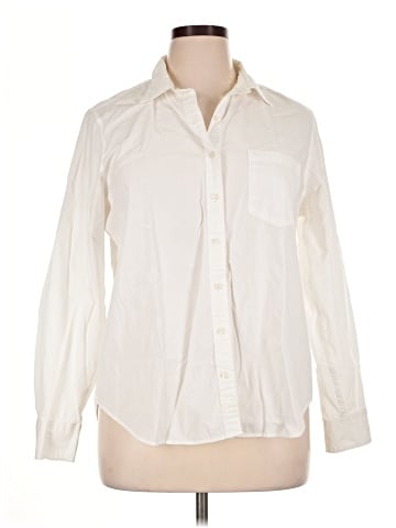 Gap Long Sleeve Button-Down Shirt (view 1)