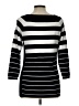 One A Stripes Black Pullover Sweater Size L - photo 2