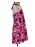 Hutch 100% Polyester Print Pink Cocktail Dress Size 6 - photo 4
