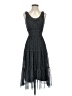 Max Studio Polka Dots Gray Cocktail Dress Size XS - photo 1
