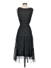 Max Studio Polka Dots Gray Cocktail Dress Size XS - photo 2