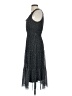 Max Studio Polka Dots Gray Cocktail Dress Size XS - photo 5