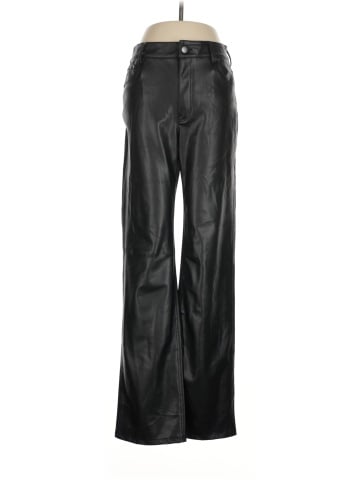 Zara Faux Leather Pants (view 1)