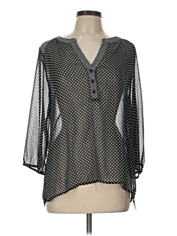 New Directions 3/4 Sleeve Blouse (view 1)
