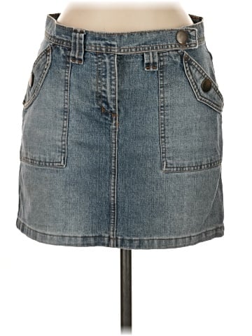 No Boundaries Denim Skirt (view 1)
