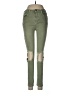 Free People Color Block Green Jeans Size 28 waist - photo 1