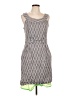 Robbie Bee 100% Polyester Graphic Gray Casual Dress Size 12 - photo 1