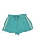 Hurley Color Block Teal Athletic Shorts Size S - photo 1
