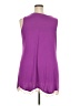 Logo Layers Purple Sleeveless Top Size 2X - photo 2