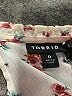 Torrid 100% Polyester Ivory Short Sleeve Blouse Size Lg Plus (0) - photo 7