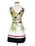 Rinascimento Tropical White Cocktail Dress Size S - photo 2